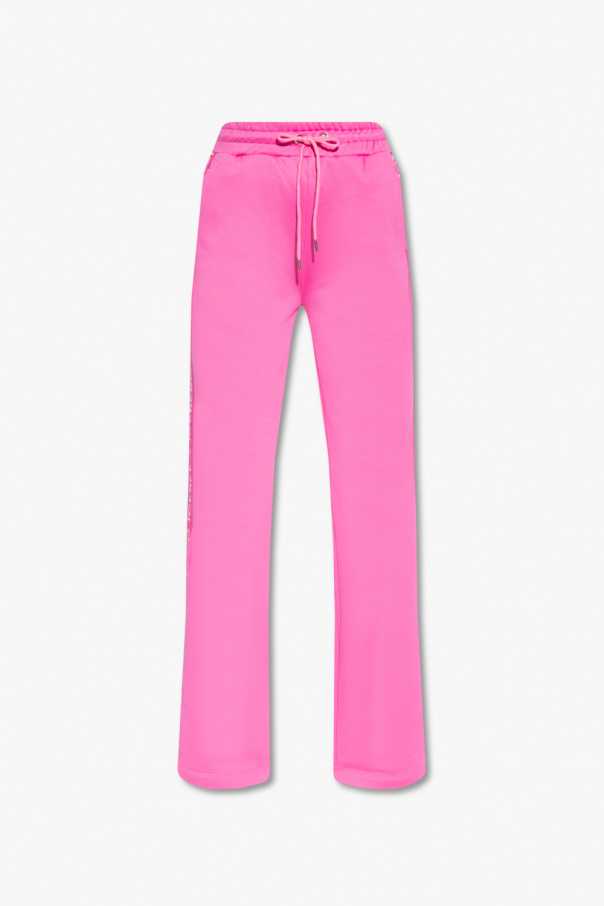 Pink Sweatpants with side stripes Iceberg Vitkac GB